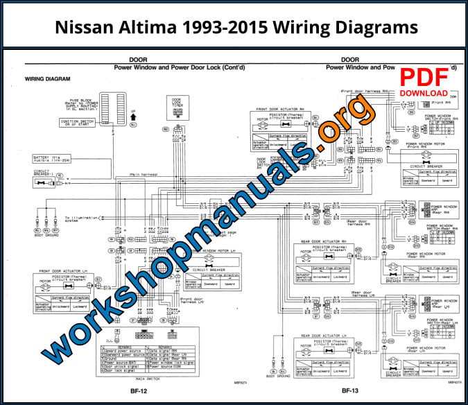 2015 nissan altima wiring diagram