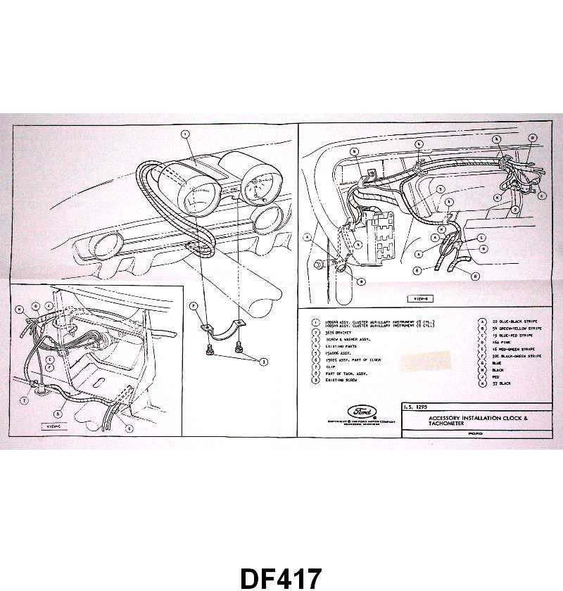 mustang 66 wiring diagram