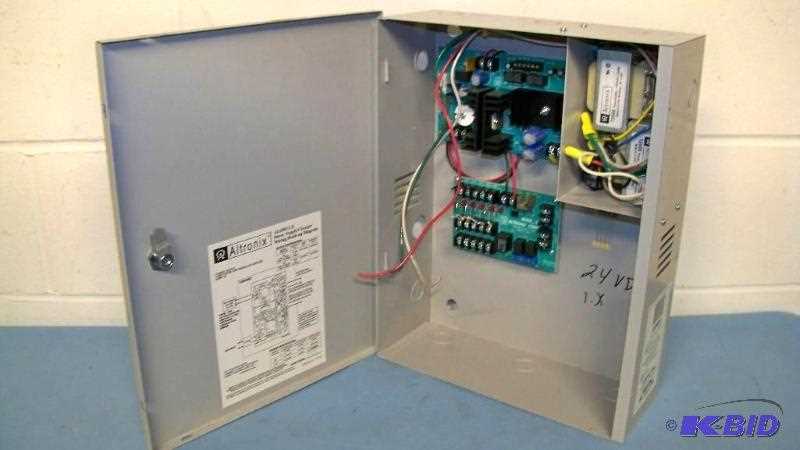 altronix power supply wiring diagram