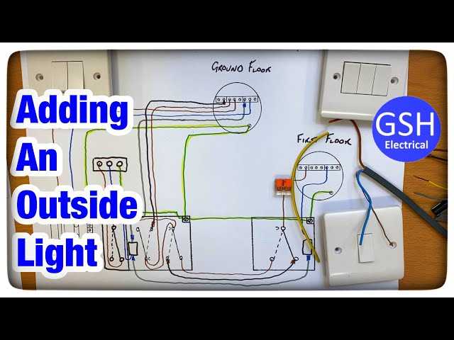 outdoor lighting wiring diagram