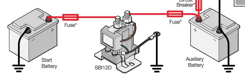 wiring diagram battery isolator