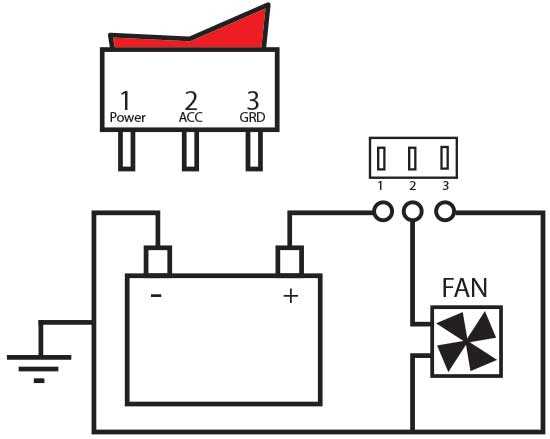 wiring diagram toggle switch