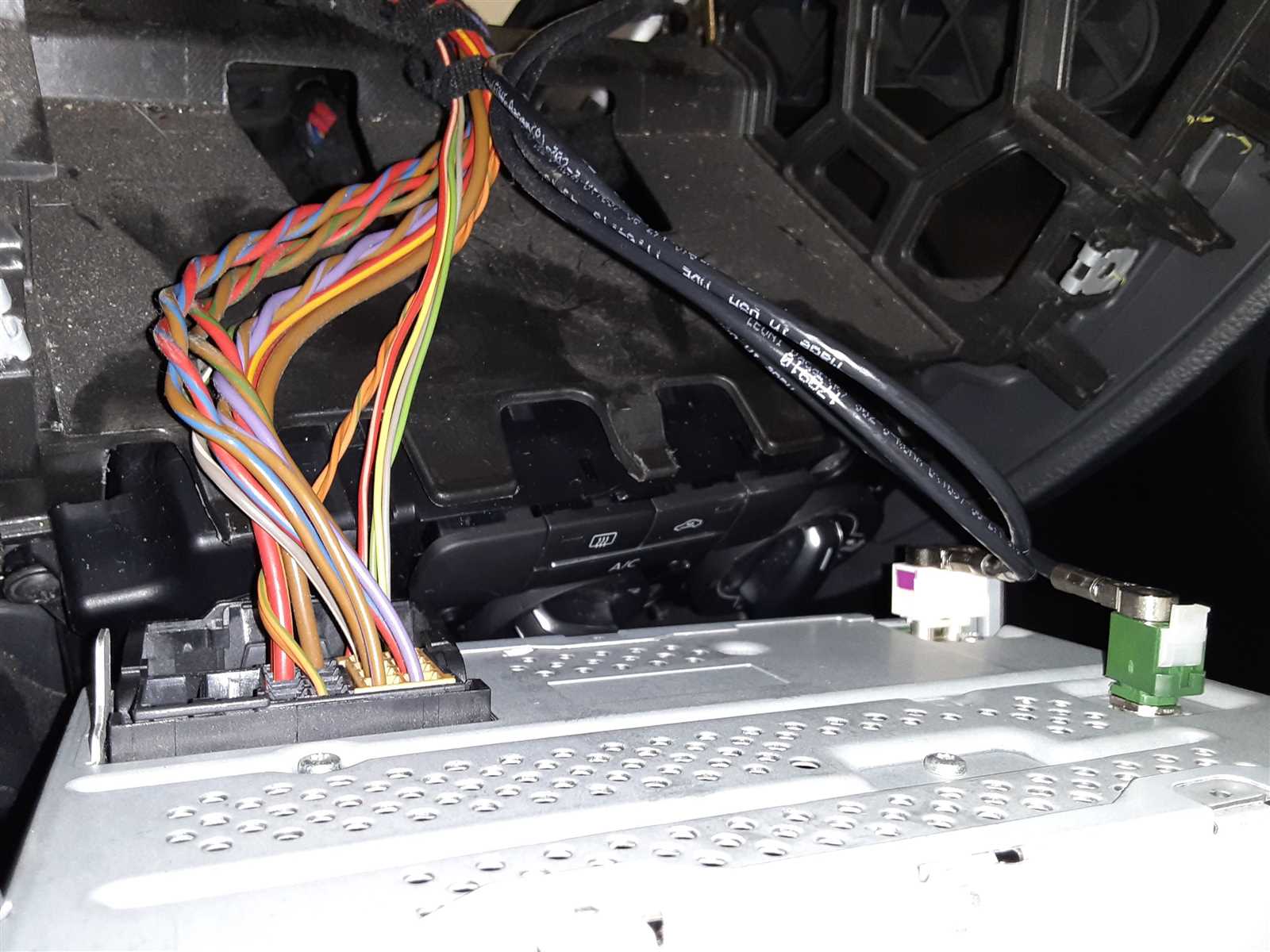 factory wiring harness color vw radio wiring diagram