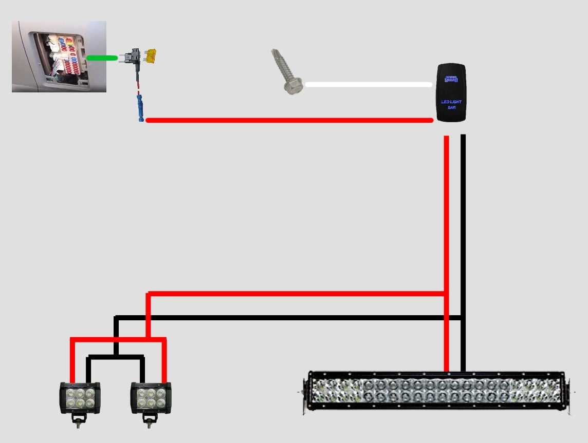 led light bar relay wiring diagram