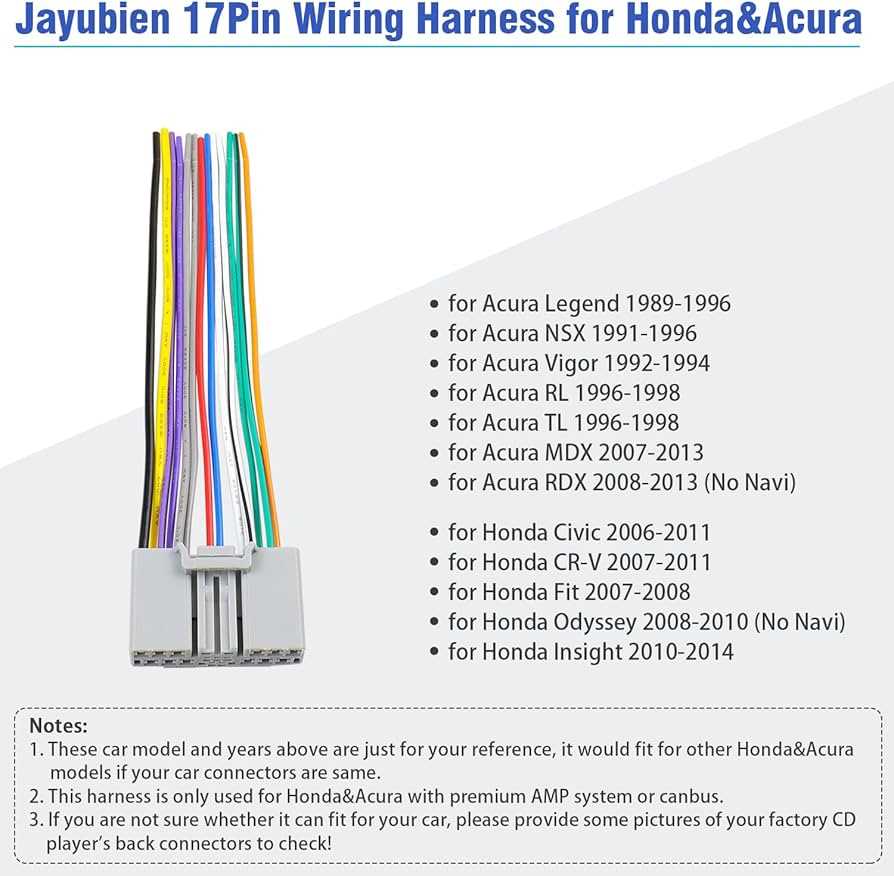 color code 2002 honda accord radio wiring diagram