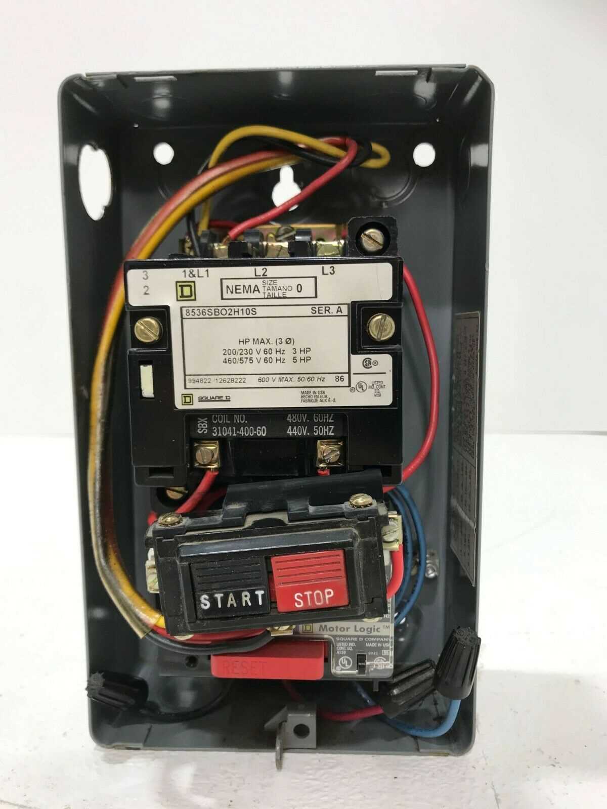 square d 8536 starter wiring diagram