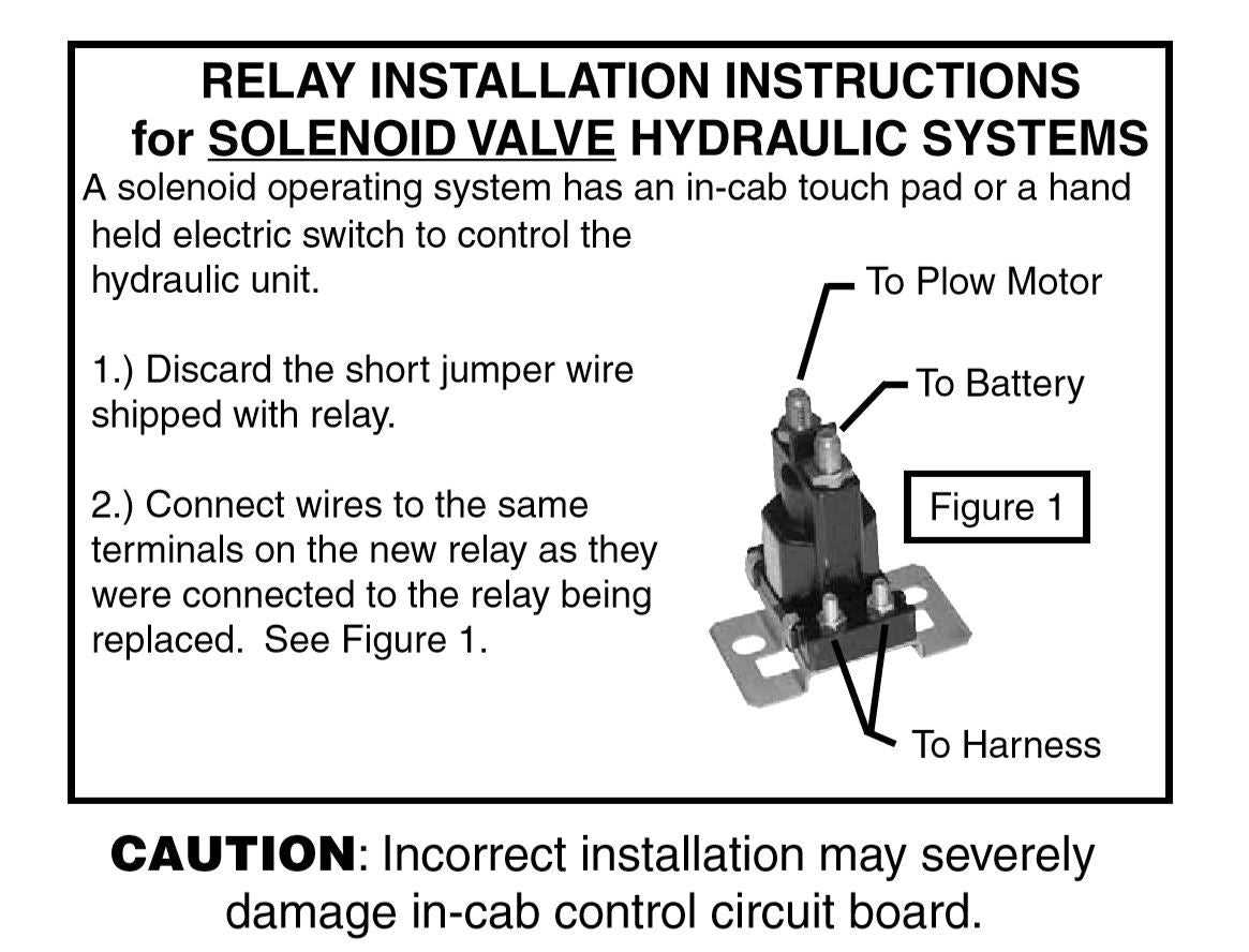 sno way plow wiring diagram