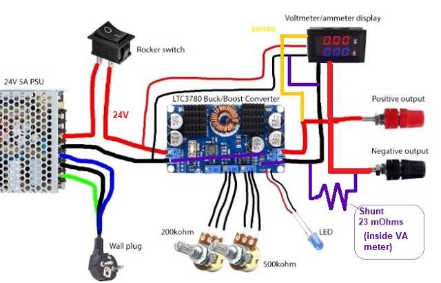 buck booster wiring diagram