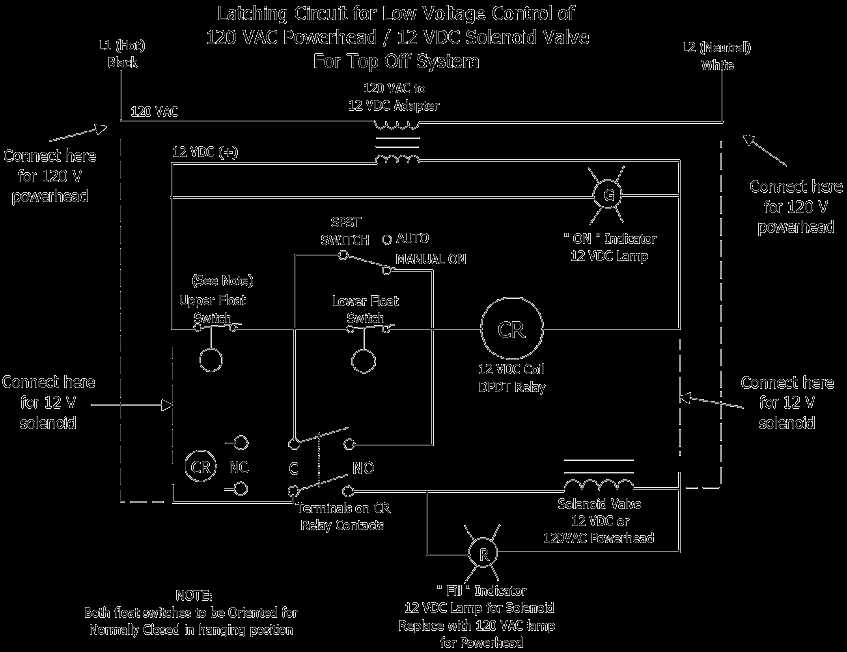 floating switch wiring diagram