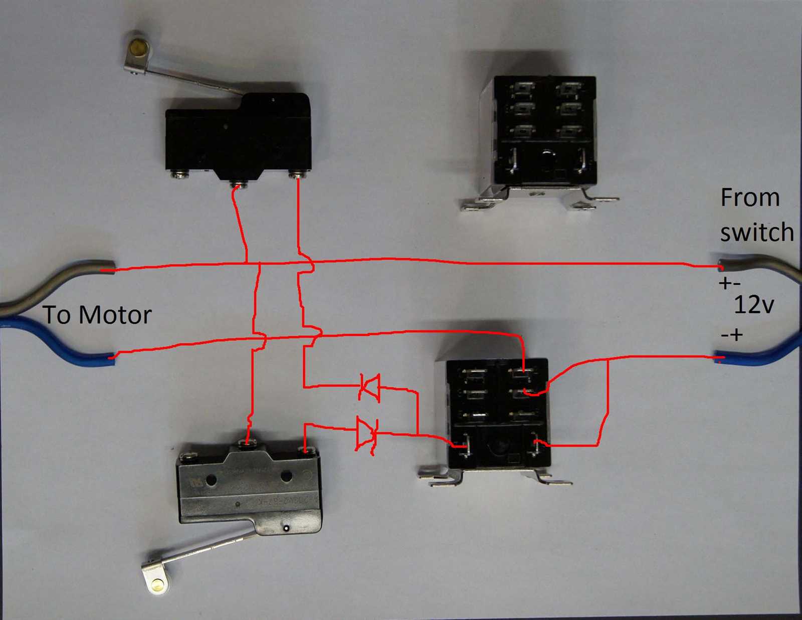 limit switch wiring diagram