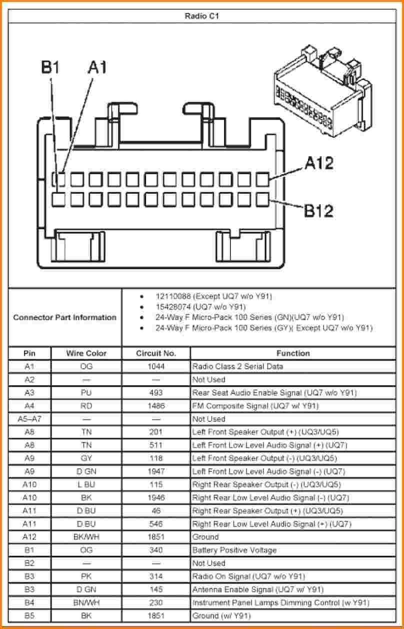 2012 chevy impala radio wiring diagram