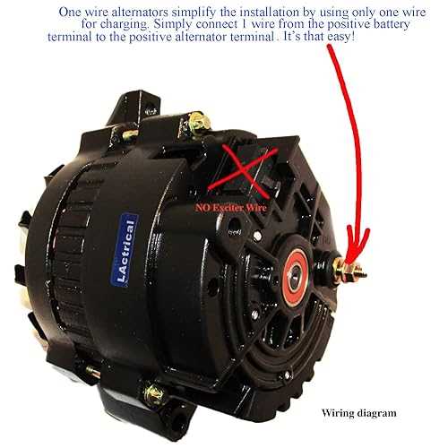 self exciting alternator wiring diagram