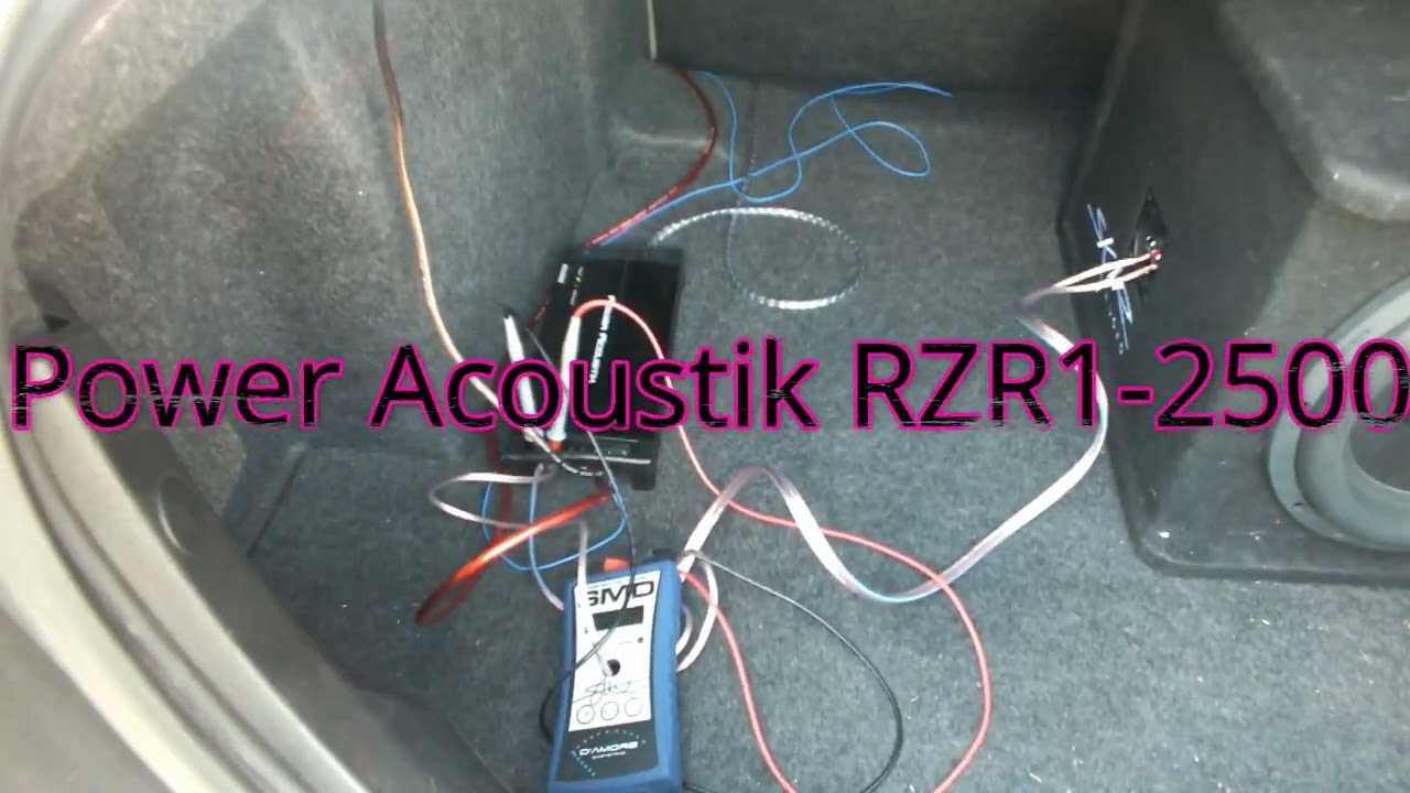 power acoustik amp wiring diagram