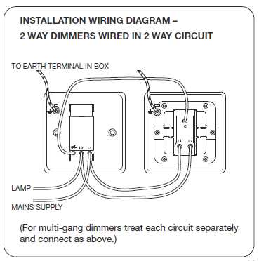 dim switch wiring diagram