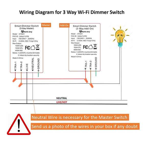 3 way switch wiring diagram with dimmer