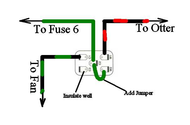 4 pin relay wiring diagram for fan