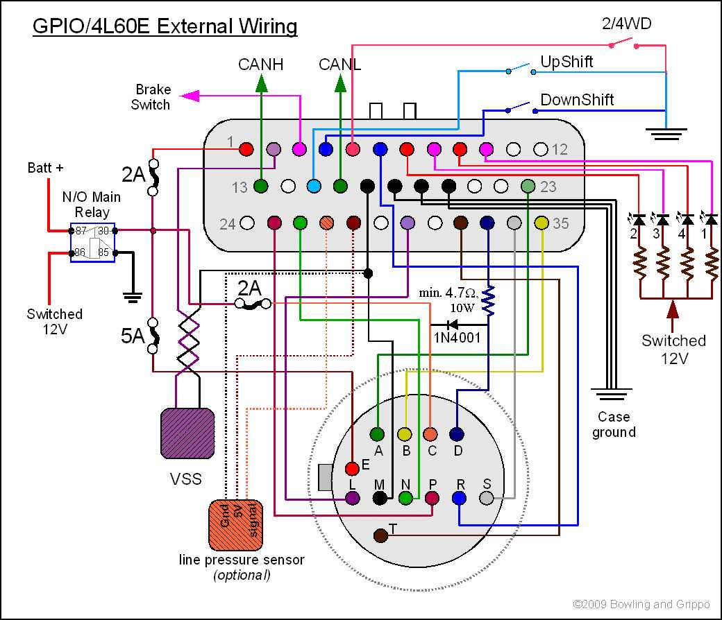 4l60e neutral safety switch wiring diagram