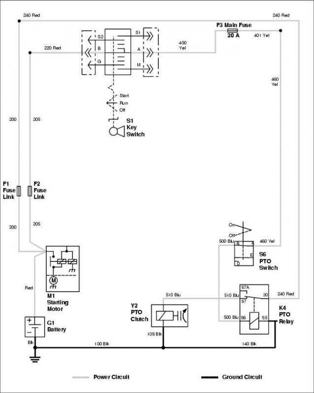 john deere electric pto clutch wiring diagram