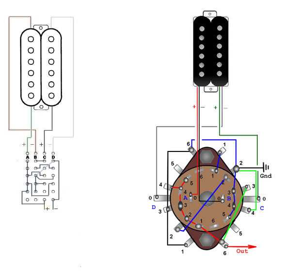 4 position rotary switch wiring diagram