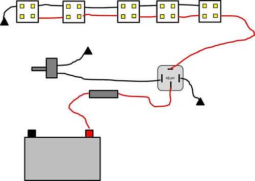 rock light wiring diagram