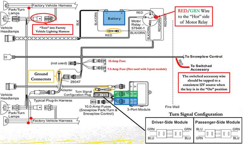 fisher plow 6 pin controller wiring diagram