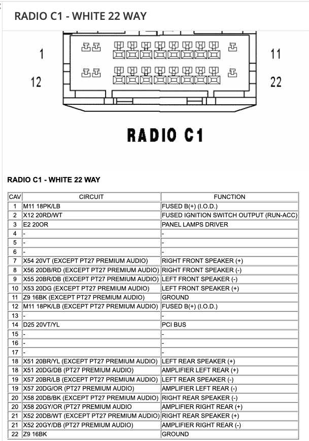 2007 dodge charger radio wiring diagram