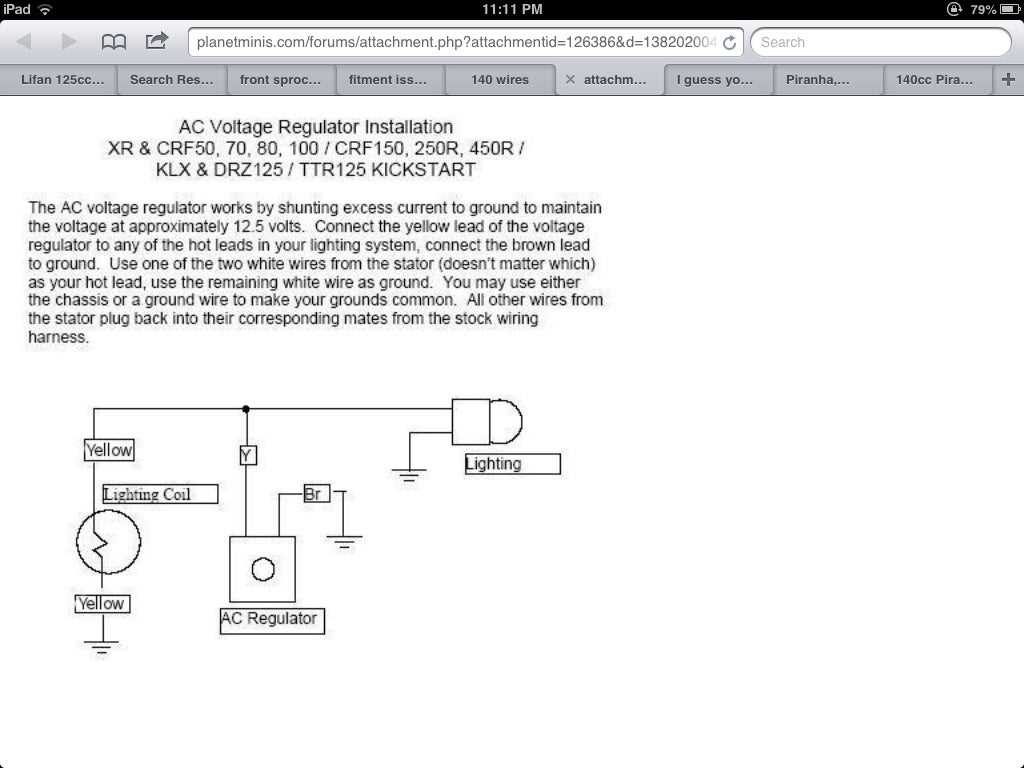 without battery pit bike kick start only wiring diagram