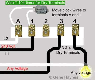 intermatic sprinkler timer wiring diagram