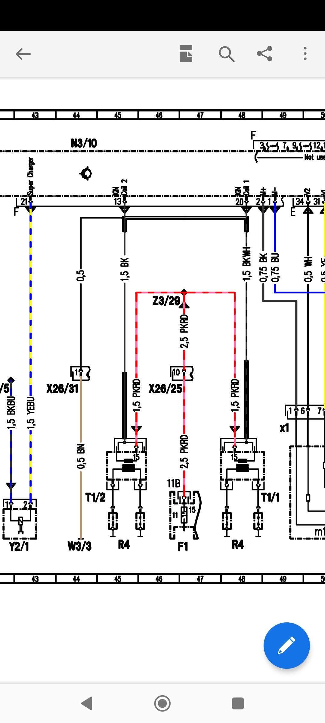 engine coil wiring diagram