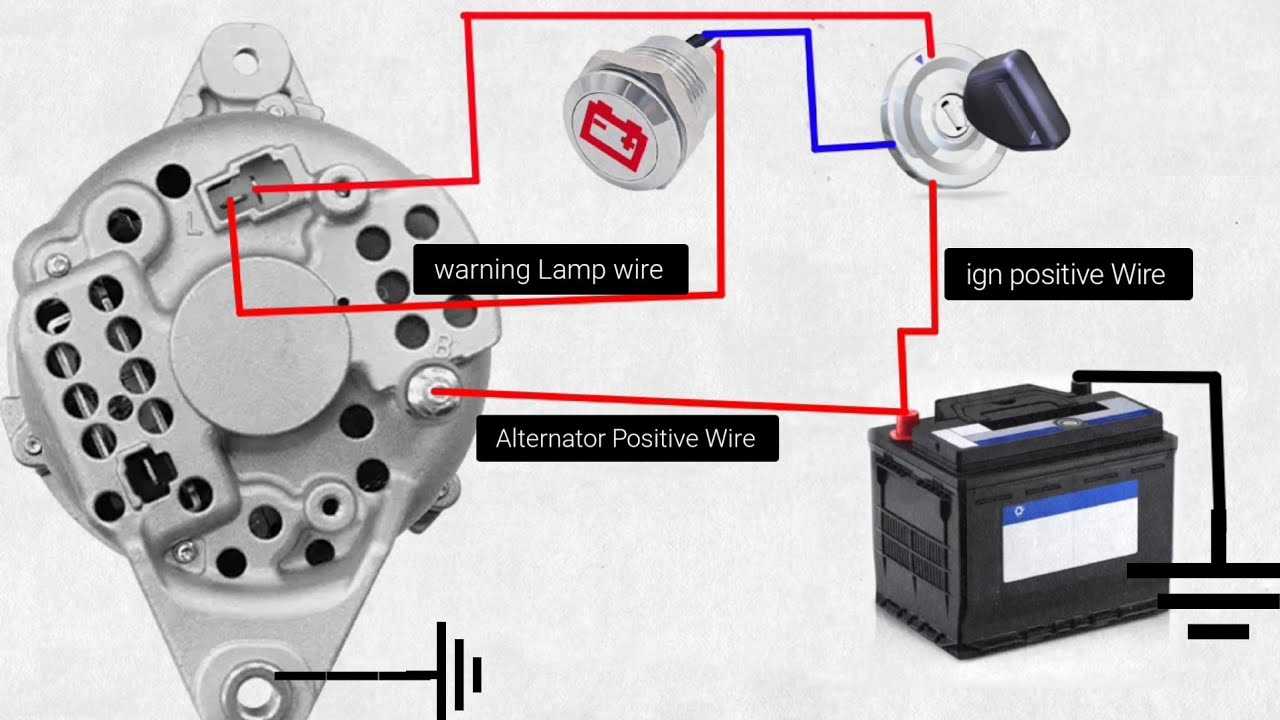 delco alternator wiring diagram