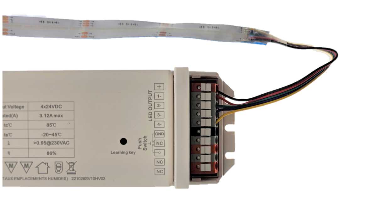 4 wire led light wiring diagram