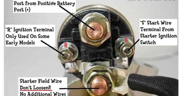 chevrolet starter wiring diagram