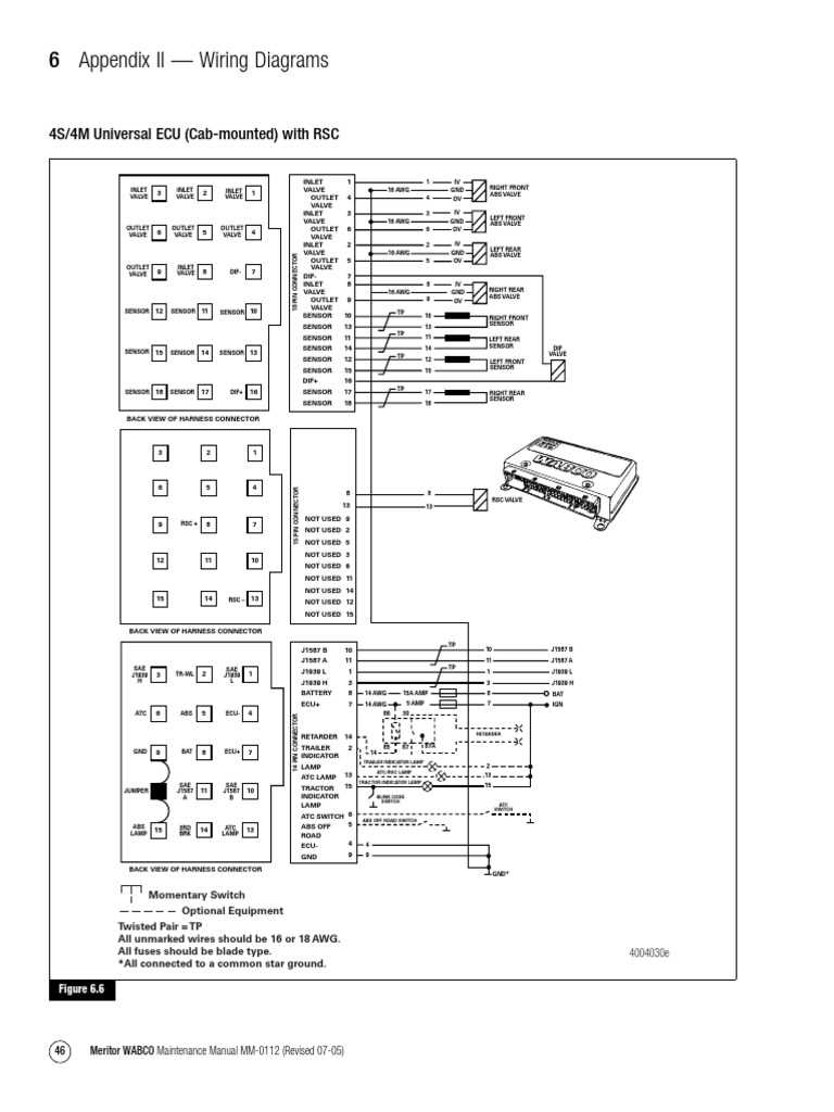 wabco trailer abs wiring diagram