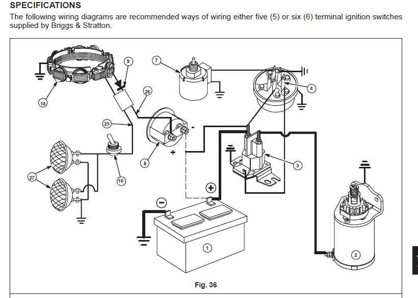 riding mower wiring diagram