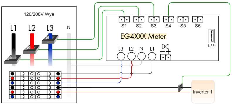 208 single phase wiring diagram