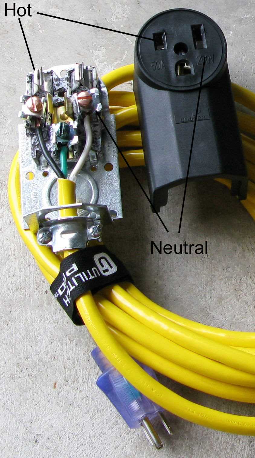 220v welder plug wiring diagram