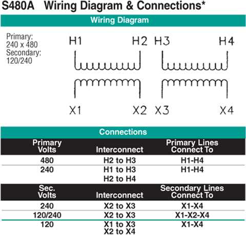 240 to 120 wiring diagram