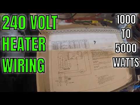 240v wall heater wiring diagram