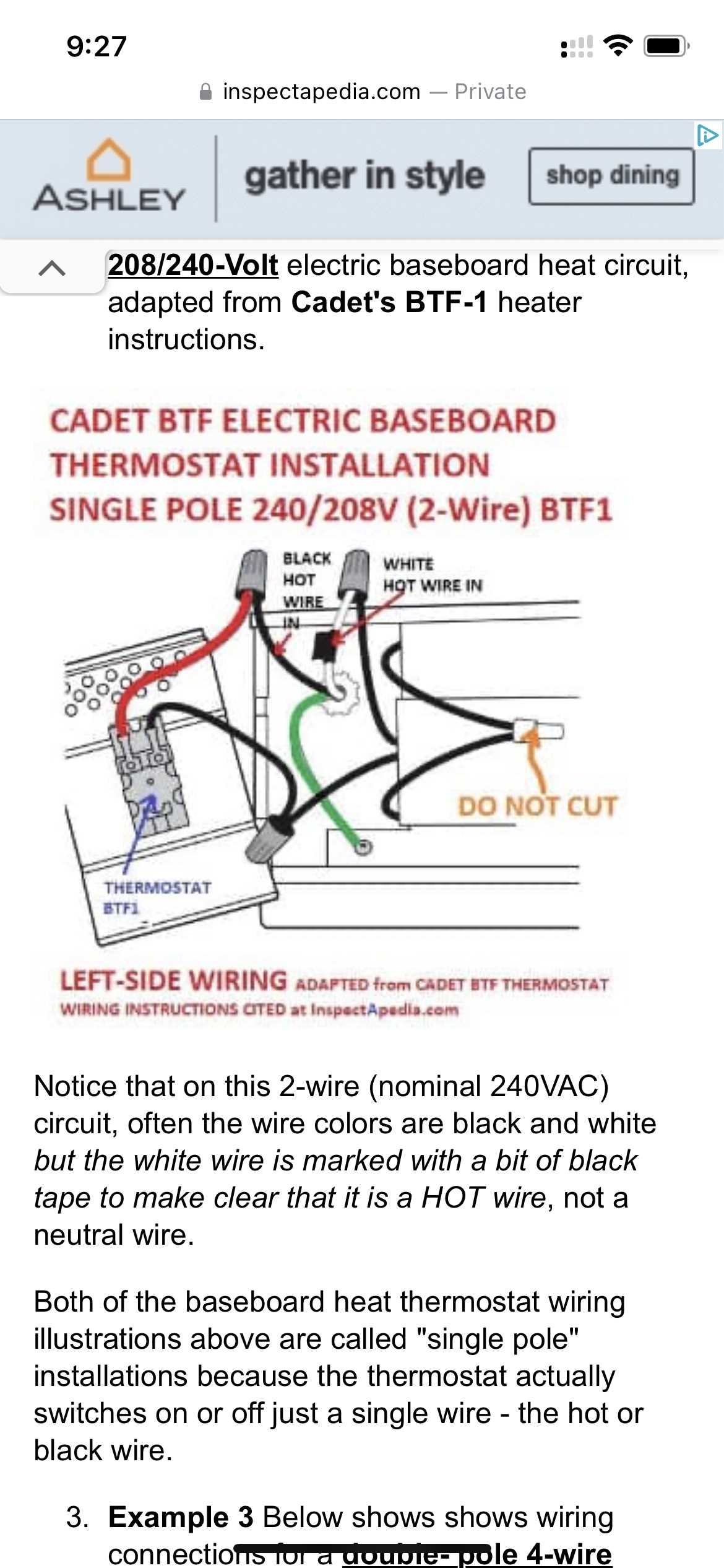 240v wall heater wiring diagram