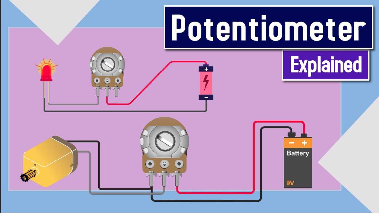 3 pin potentiometer wiring diagram