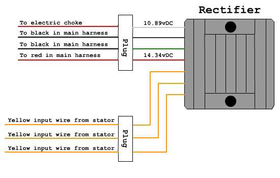 3 wire rectifier wiring diagram