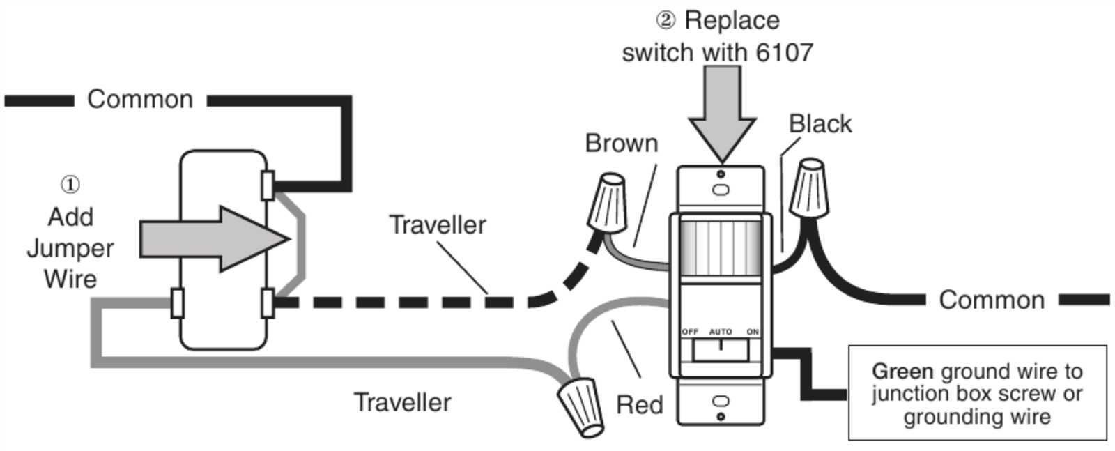 3 way motion sensor switch wiring diagram