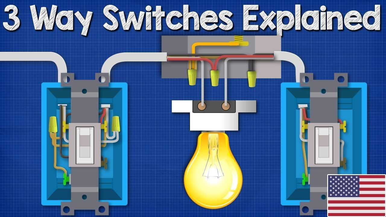 3 way switch 2 lights wiring diagram