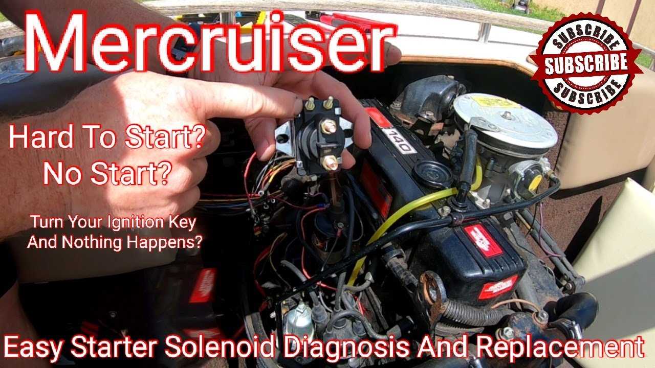 3.0 mercruiser starter wiring diagram