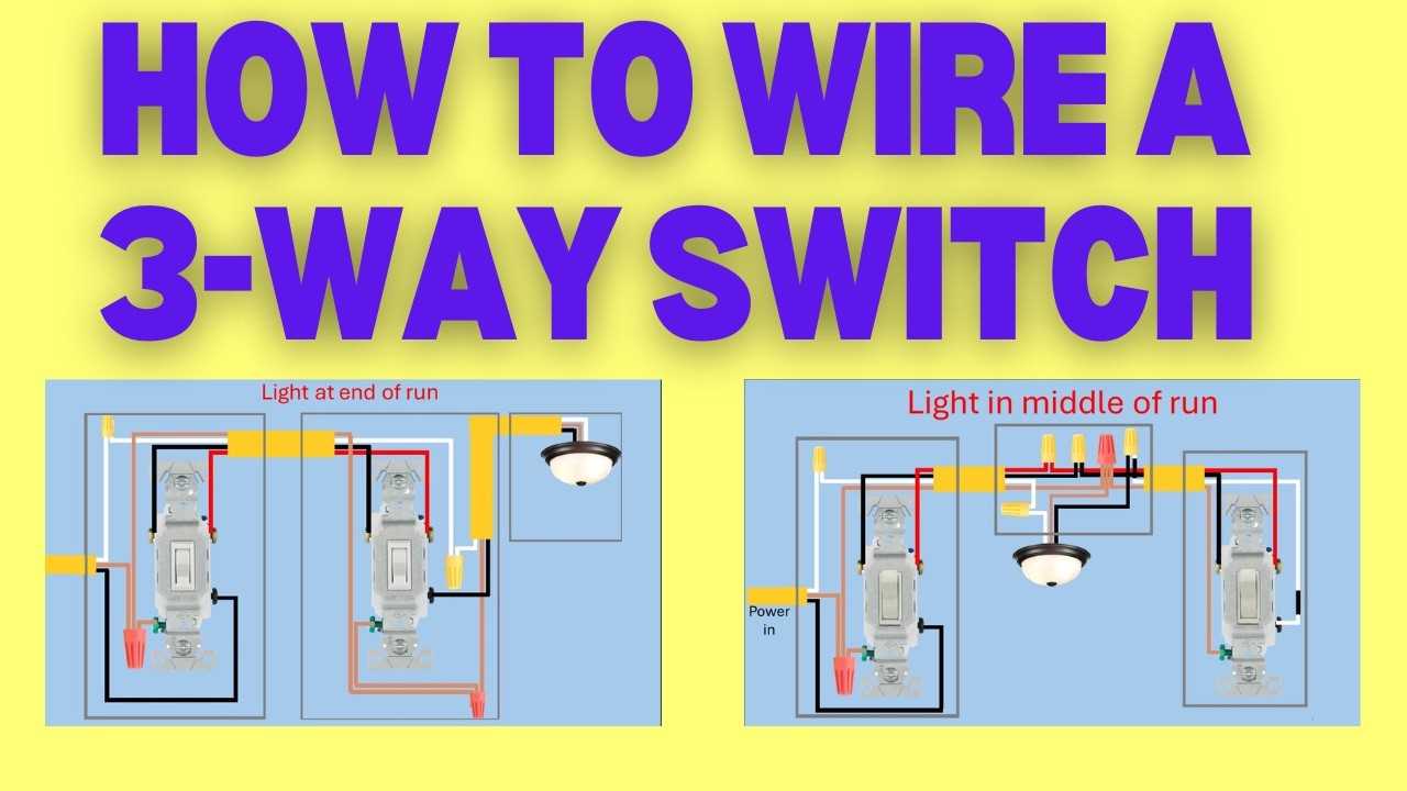 3way switch wiring diagram