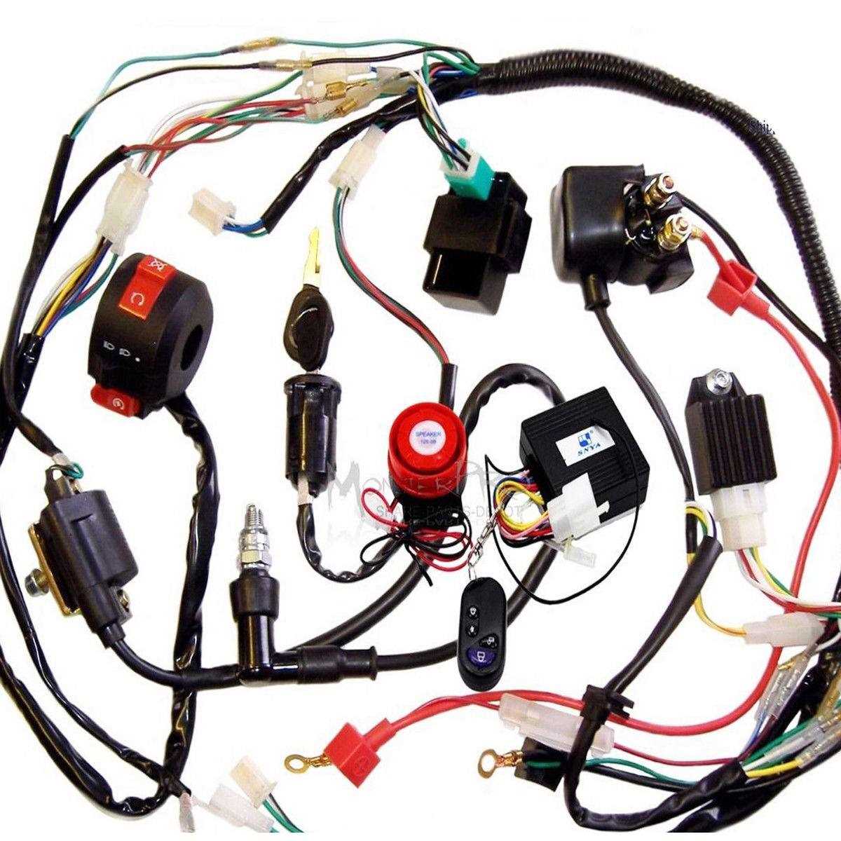 4 pin chinese atv wiring diagram