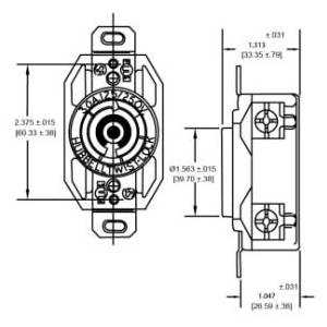 4 prong twist lock plug wiring diagram