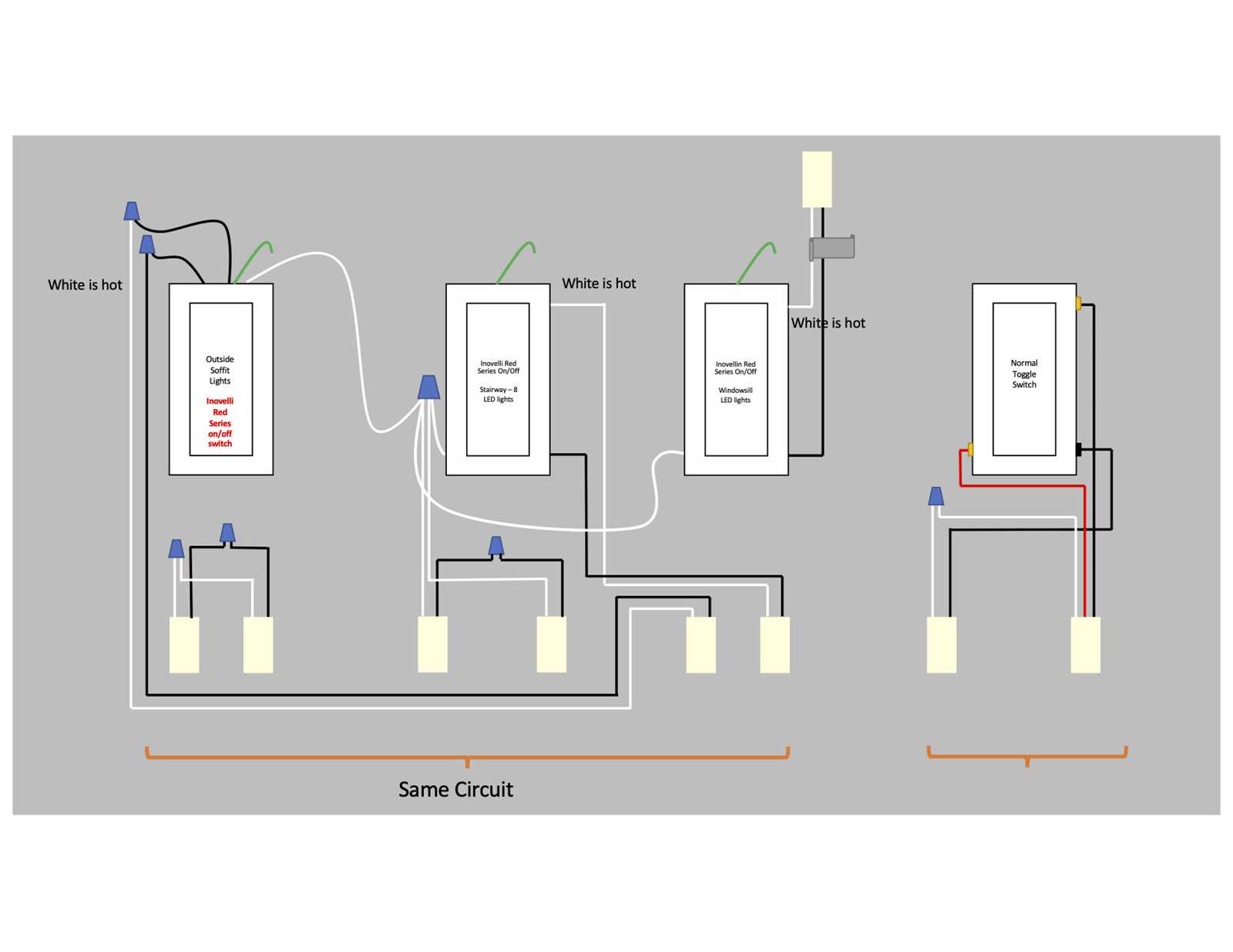 4 way dimmer switch wiring diagram