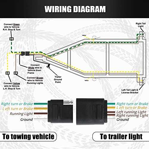 4 wire tail light wiring diagram