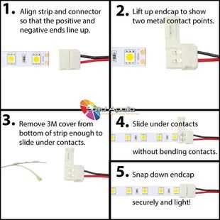 4 pin led strip light wiring diagram